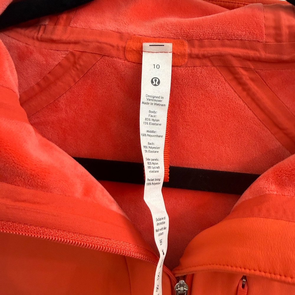 lululemon cross shell performance jacket - size 10 - image 2